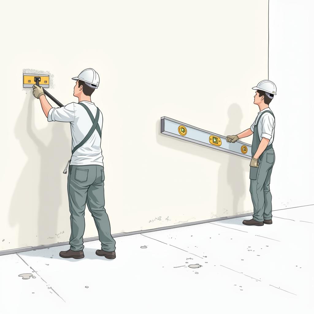 Этап 1: Подготовка стен к механизированной штукатурке