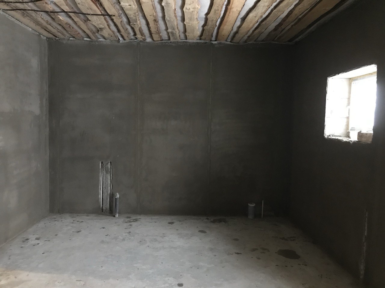 Механизированная штукатурка стен в частном доме, г. Лида