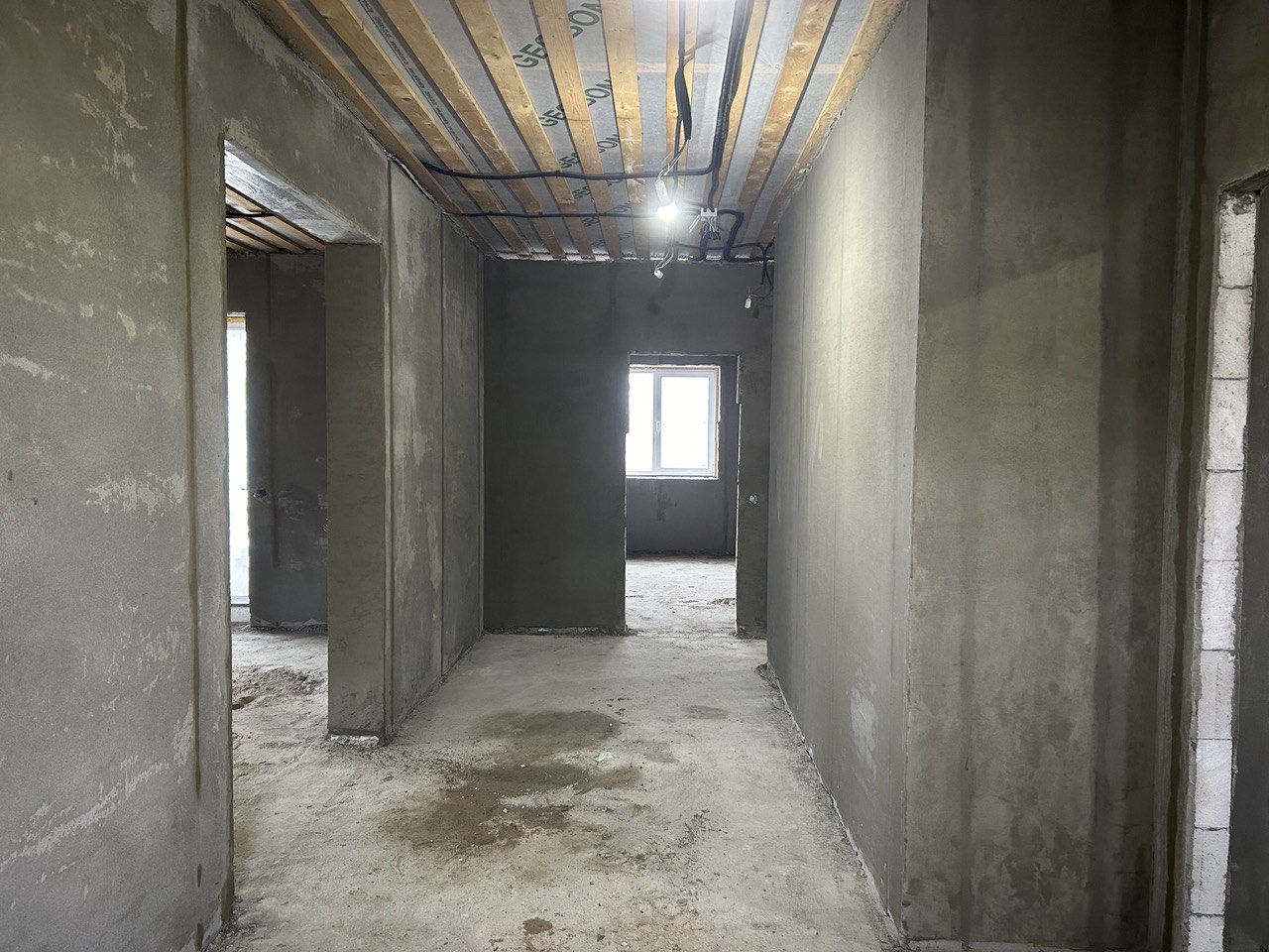 Качественная механизированная штукатурка в квартире, г. Вороново